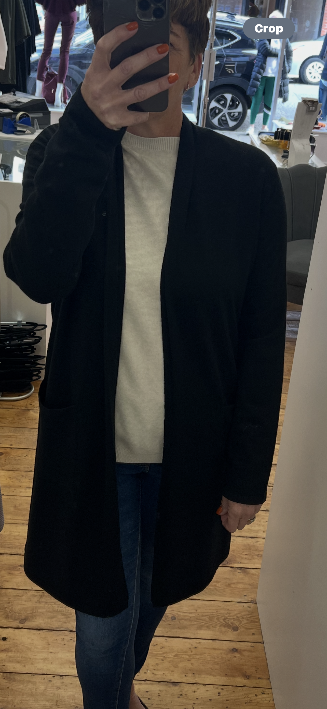 Soft Knit Cardigan with Pockets image 3