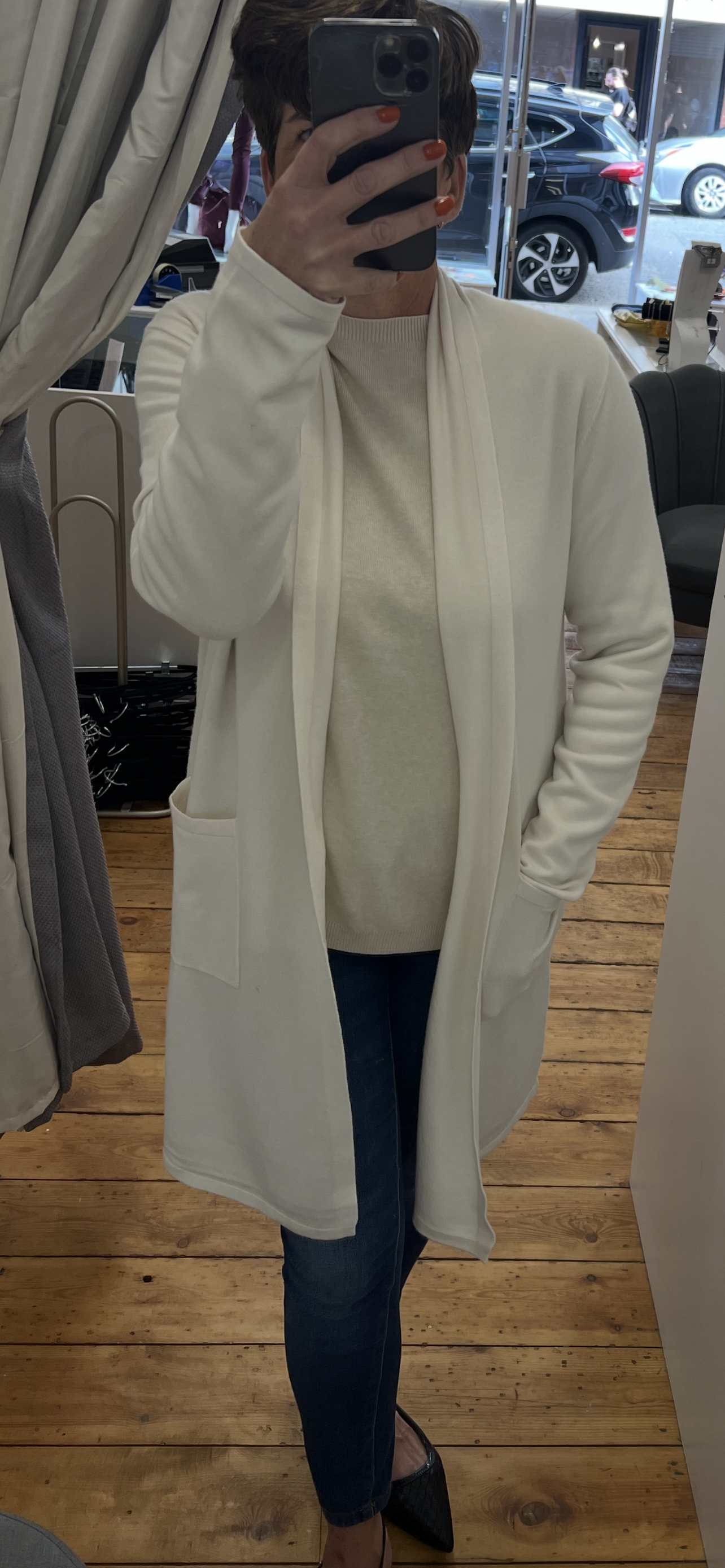 Soft Knit Cardigan with Pockets image 4